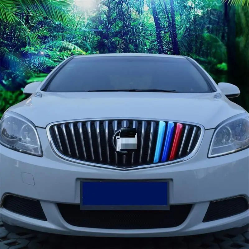 

Grille automobile modified car styling sticker strip accessory decoration accessories modification 14 15 16 17 FOR Buick Regal