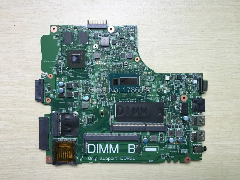 Free Shipping CN-0NJ6T0 NJ6T0 FOR Dell Latitude 3440 La series Laptop Motherboard  I3-4010 CPU,All functions 100% fully Tested!