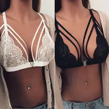 GLANE Brief 2017 Hot Sexy Top Women Lace Floral Bralette Bralet Bra Bustier Crop Top Cami Lingerie Tank Tops Summer Nighwear