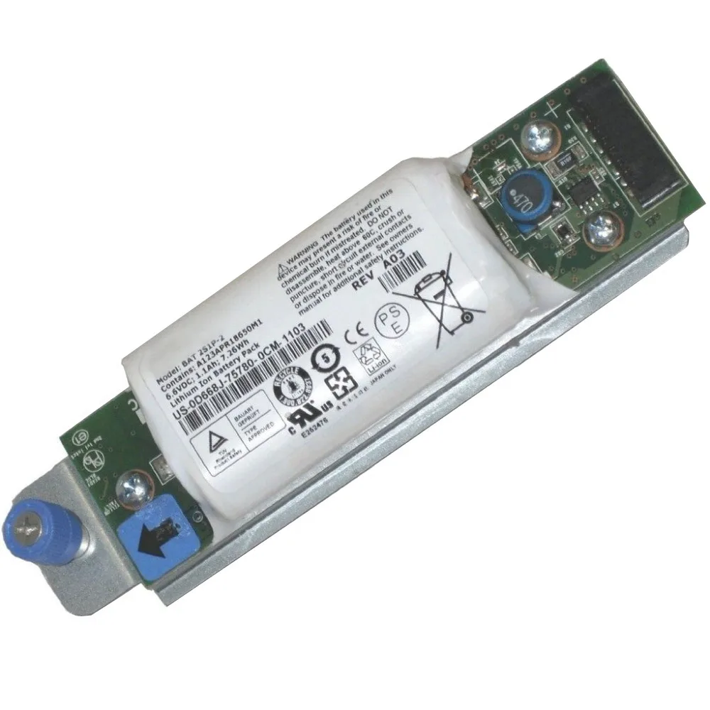 Батарея 7XINbox 6 V 1.1Ah 7.26Wh BAT 2S1P 2 для raid контроллера Dell powerveld MD3200 MD3200i MD3220i 0D668J