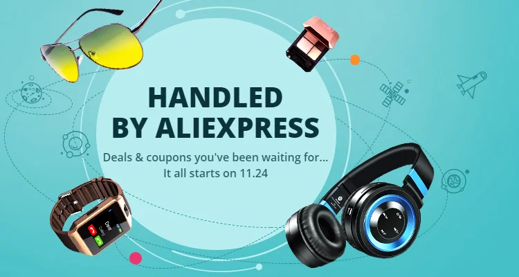 [Black Friday & Cyber Monday] Handled by AliExpress: Deals and coupons you've been waiting for you... Save More with Coupons! It all starts on 11.24.