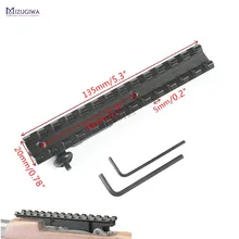 MIZUGIWA прицел Маузер K98/Турецкий VZ 24 Скаут Вивер 20 мм Пикатинни адаптер 13 слотов 135 мм страйкбол