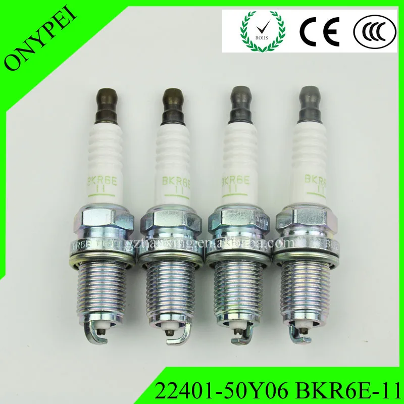 22401-50Y06 BKR6E-11 Авто Запчасти 2240150Y06 BKR6E11 нормальный двигатель свечи зажигания для Nissan 22401 50Y06 BKR6E 11