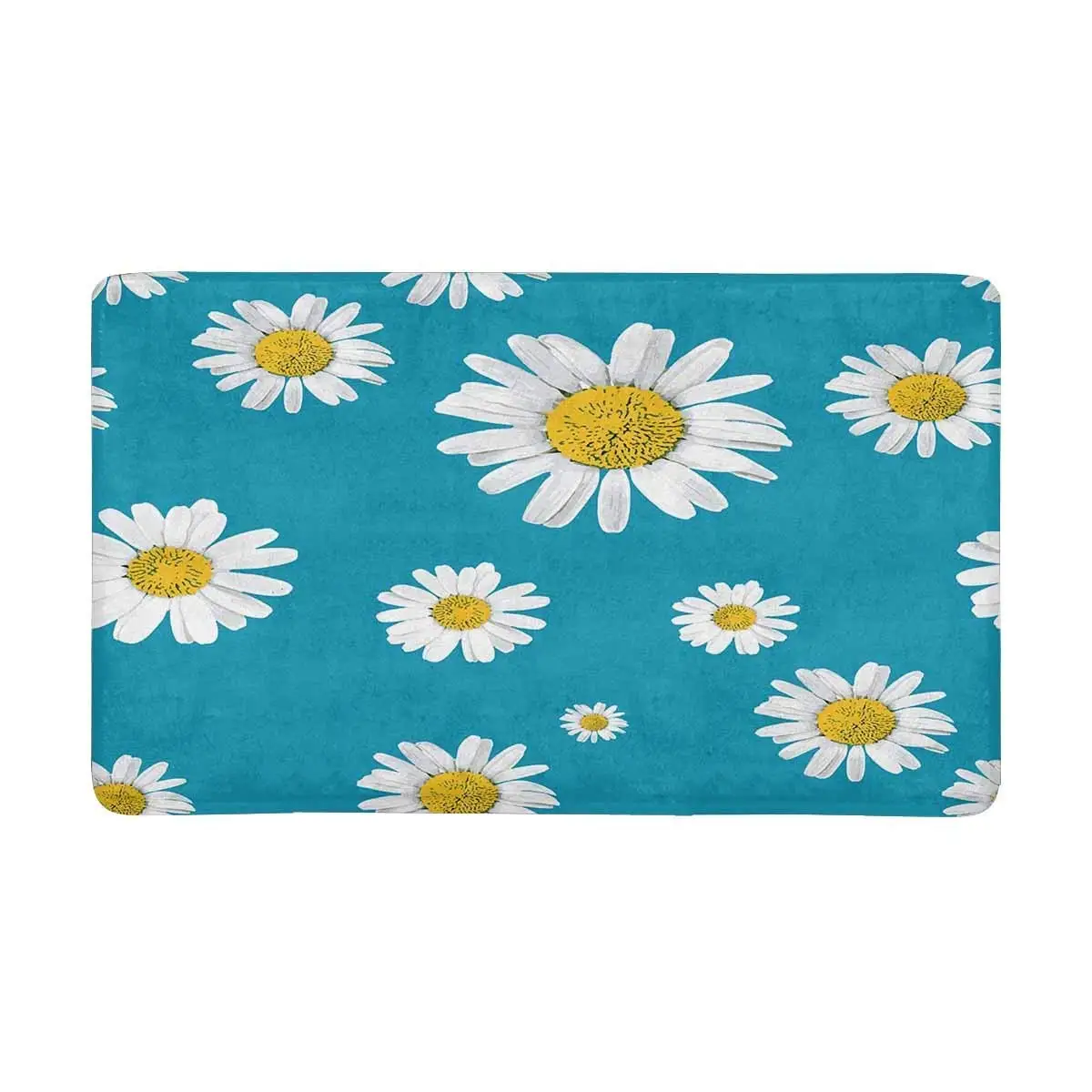 Daisies Anti-slip Door Mat Home Decor Personalized Indoor Entrance Doormat | Дом и сад
