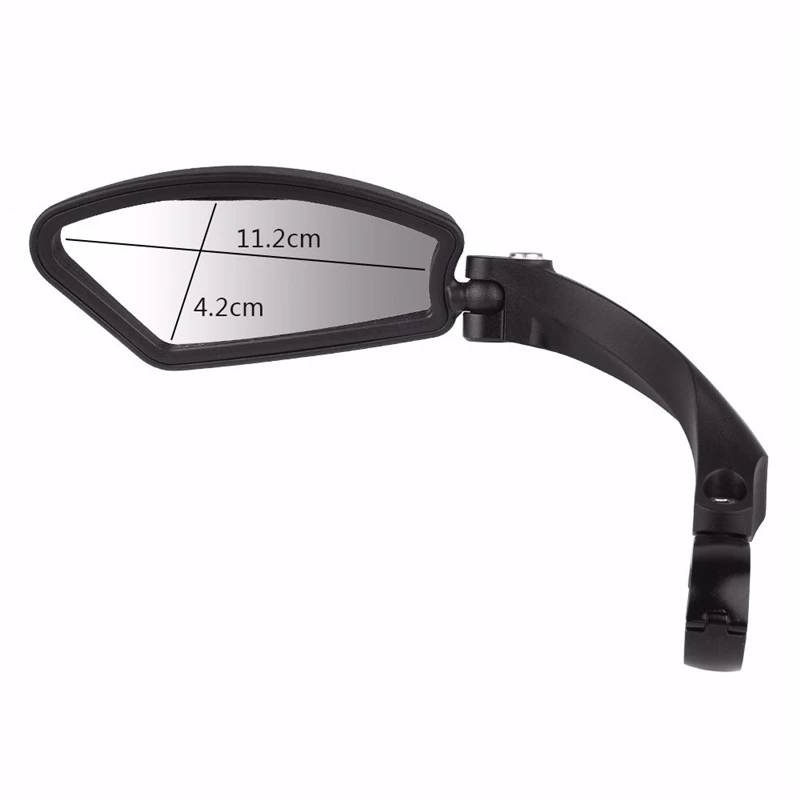 Online Bicycle Mirror MTB Handlebar Side Safety Rear View Mirror Road Bike Cycling Flexible Rear View Mirrors Tool Bicycle Accessories