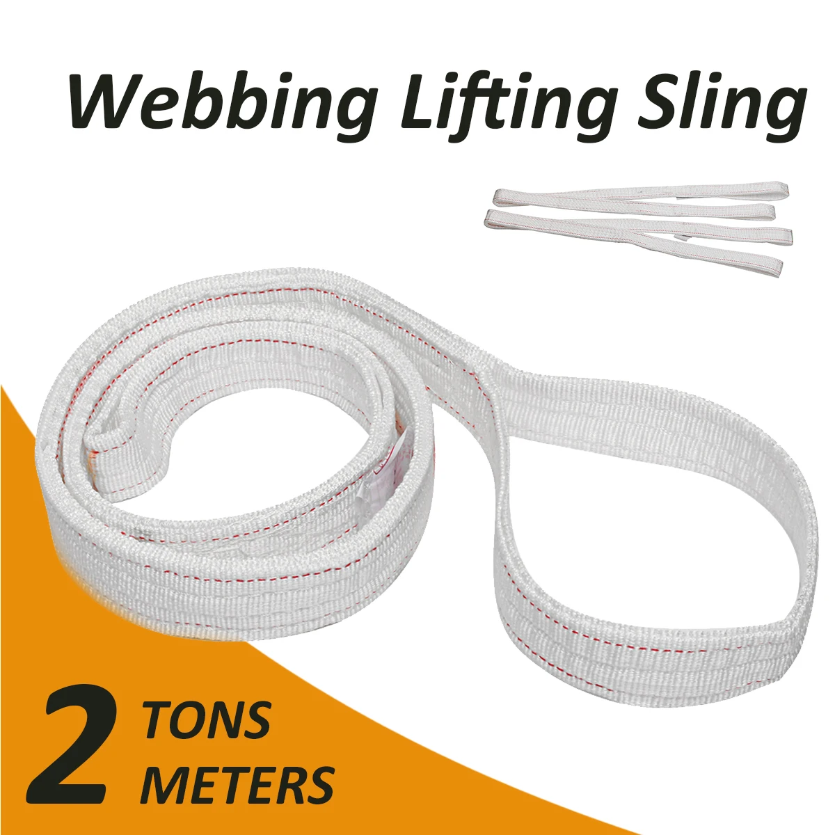 Buy 2M bing Lifting Slings White Moving Rope Straps
