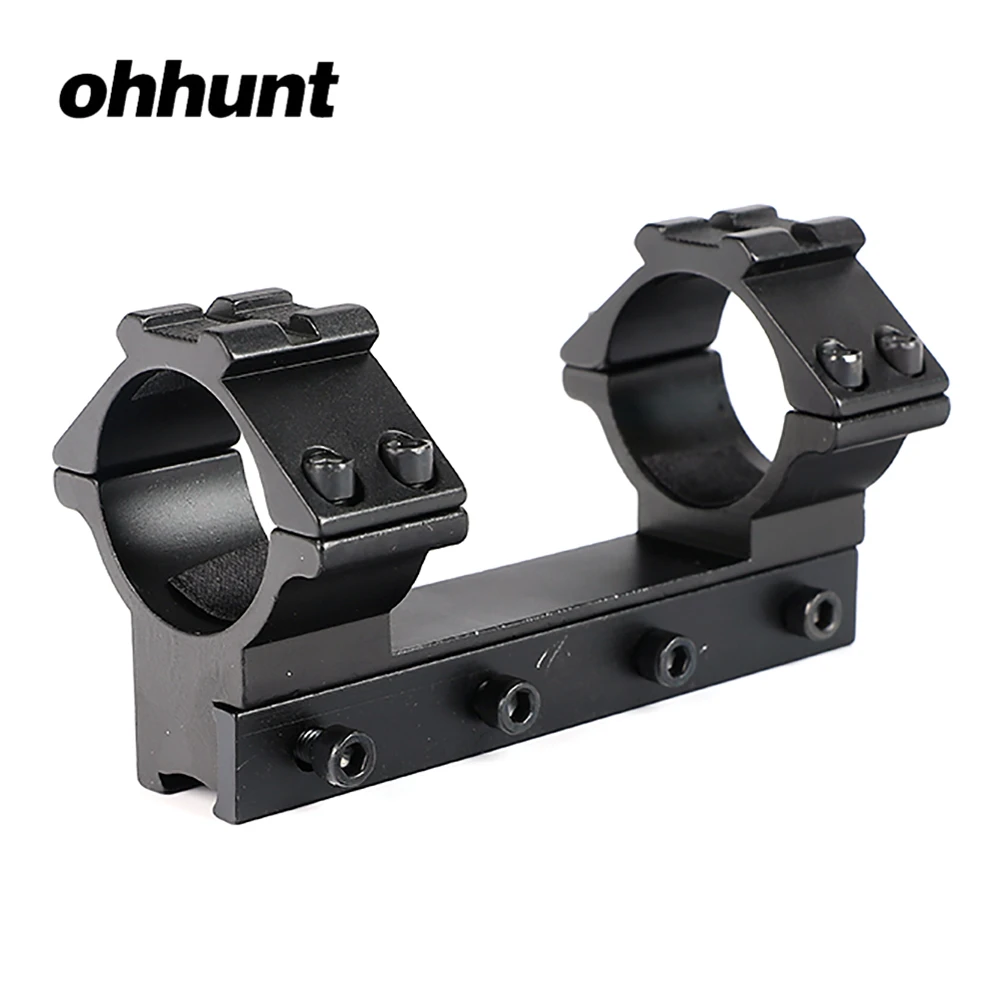 

ohhunt 10cm High Profile 11mm Dovetail .22 Airgun 30mm Rings with Stop Pin 20mm Rail For Hunting Tactical Rifle Scope Mount