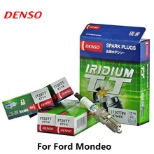 4 шт./компл. лентам кампании DENSO свечи зажигания автомобиля для Ford Focus1.8/2.0L Mondeo 2.0L 04-06Yr 2,5 Mazda6 04Yr лотоса L3 L5 Иридий-Платина IT20TT