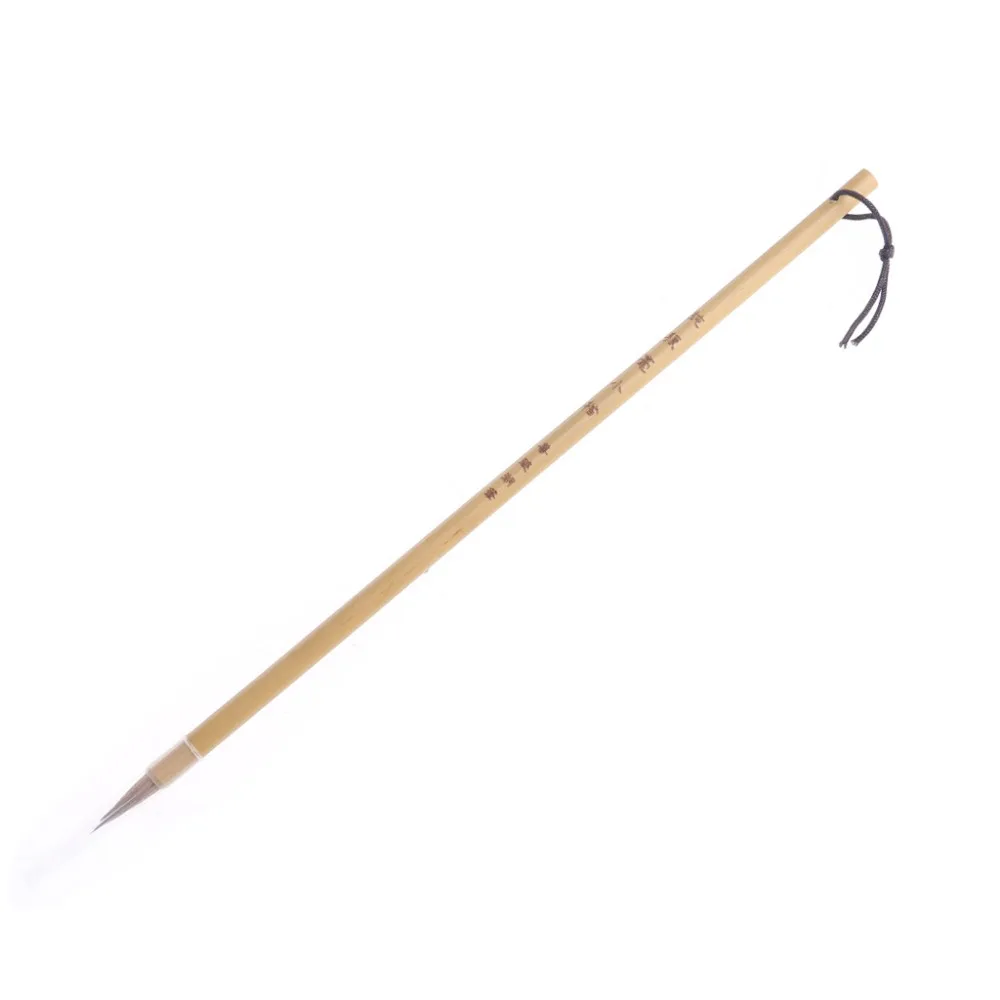 

Excellent Quality Woolen Weasel Hair Small Regular Script Writing Brushes Chinese Calligraphy Brushes Pen new small brown handle