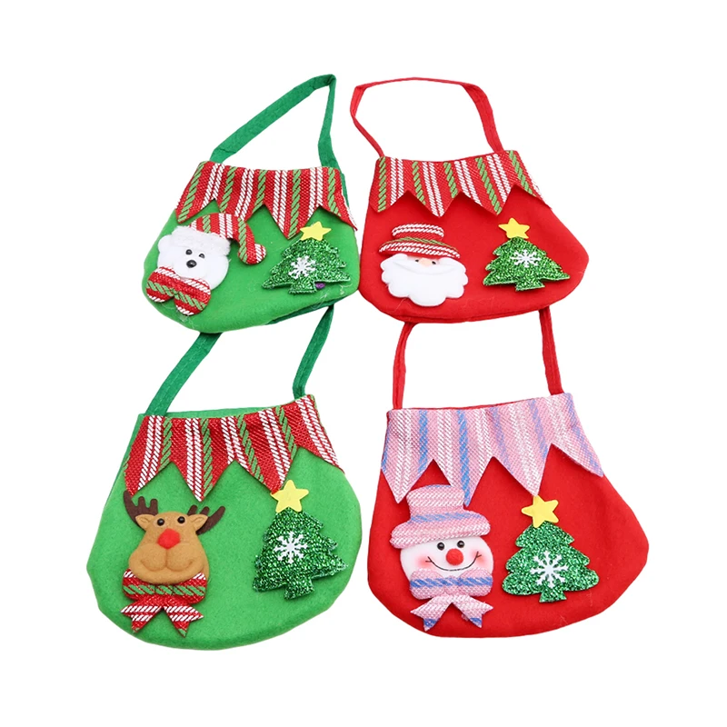 Merry Christmas Candy Bags Creative Christmas Gift Bag ...