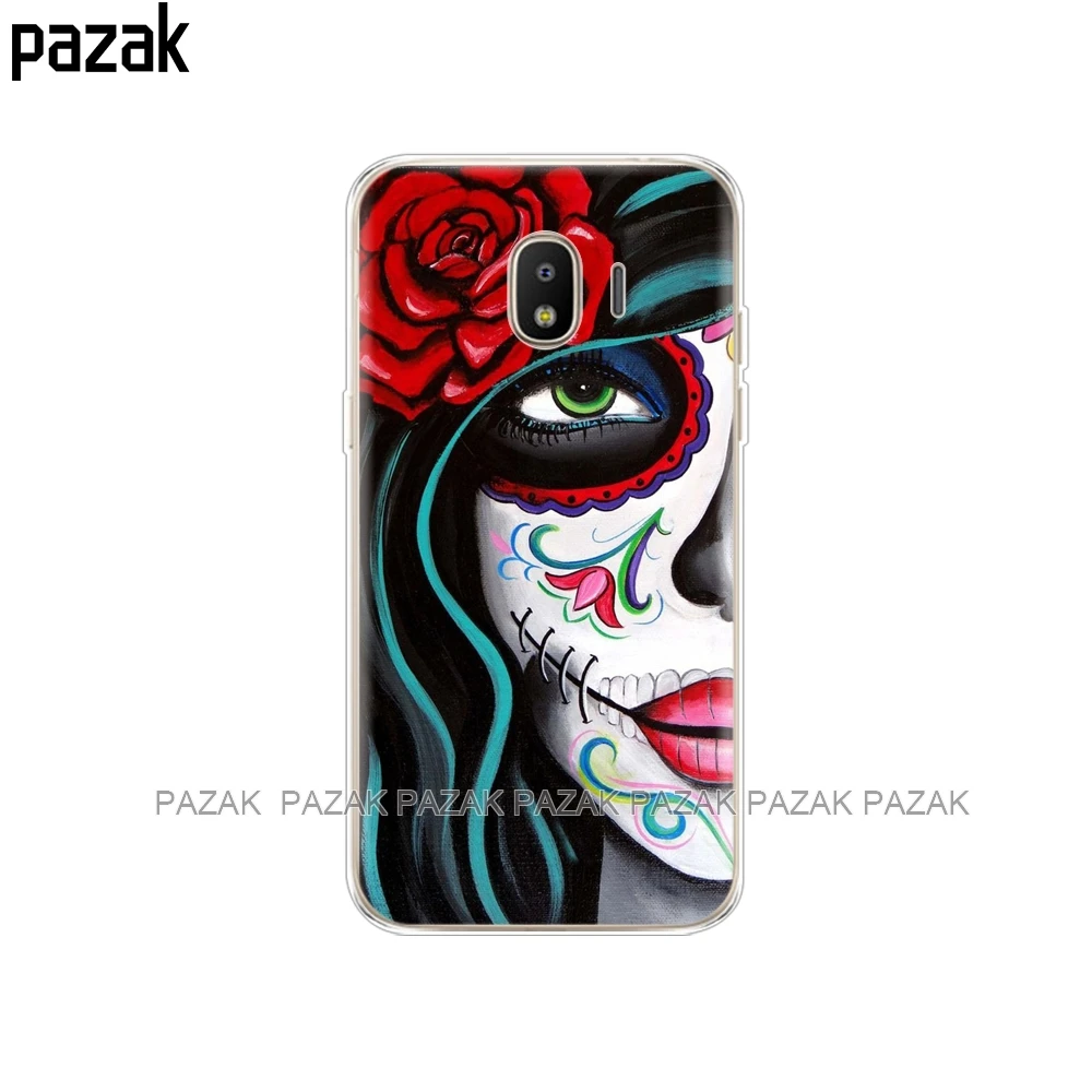 Силиконовый чехол для samsung J2 Core, чехол для телефона samsung Galaxy J2 Core J 2 SM-J260F J260F J260, прозрачный чехол-бампер - Цвет: 61538