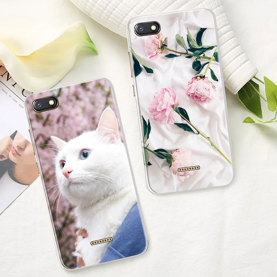 Cool Design Case For Xiaomi redmi 6A Silicone 3D On Redmi 6 Painted Soft TPU Back Cover A6 Global Version |