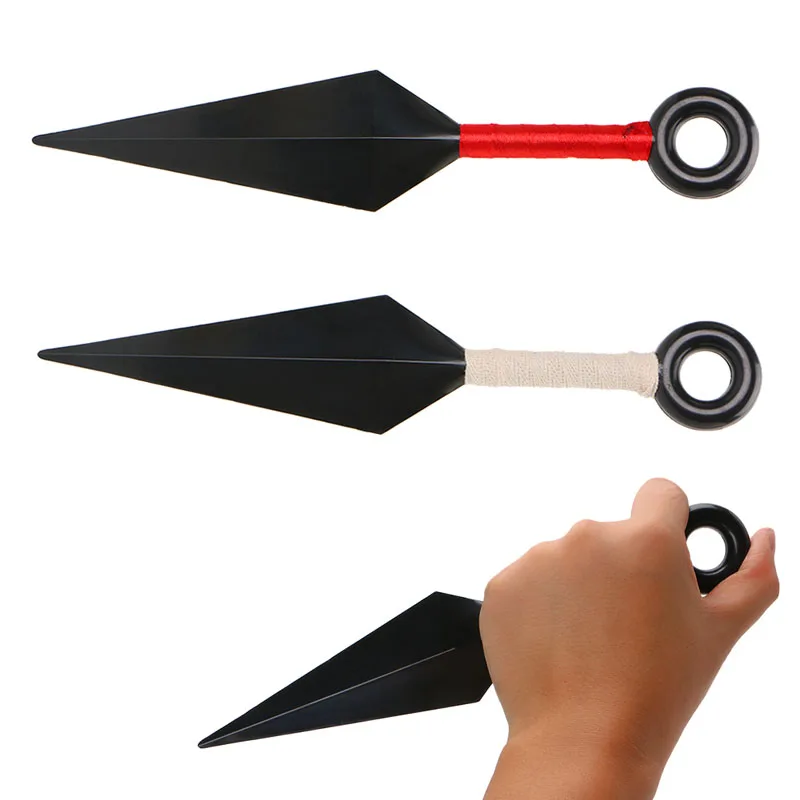 Novelty Plastic Fighter Weapon Throwing Knife Costume Props Cosplay Game Toy Kid