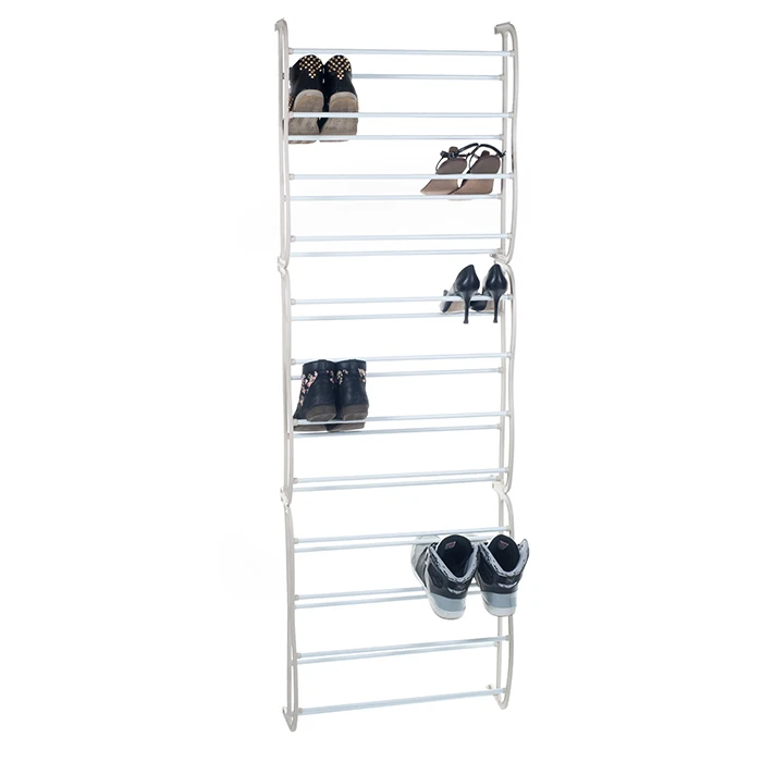 Lavish Home Over the Door Shoe Rack Organizer - Fits 36 Shoes