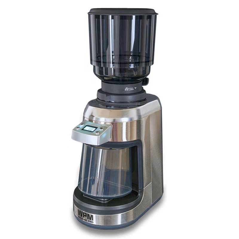 

Electric Coffee Grinder Built-in Electronic Scale Coffee Grinder Burr Grinders Conical Adjustable Thickness Coffee Bean Mill