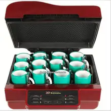 mugs/ t shirts/phone case/tray 3d vacuum heat press machines