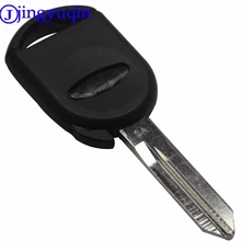 jingyuqin No Chip Car Styling Transponder Key Shell Cover Case For Ford Lincoln Mercury Uncut Key Blank Case (can install chip)