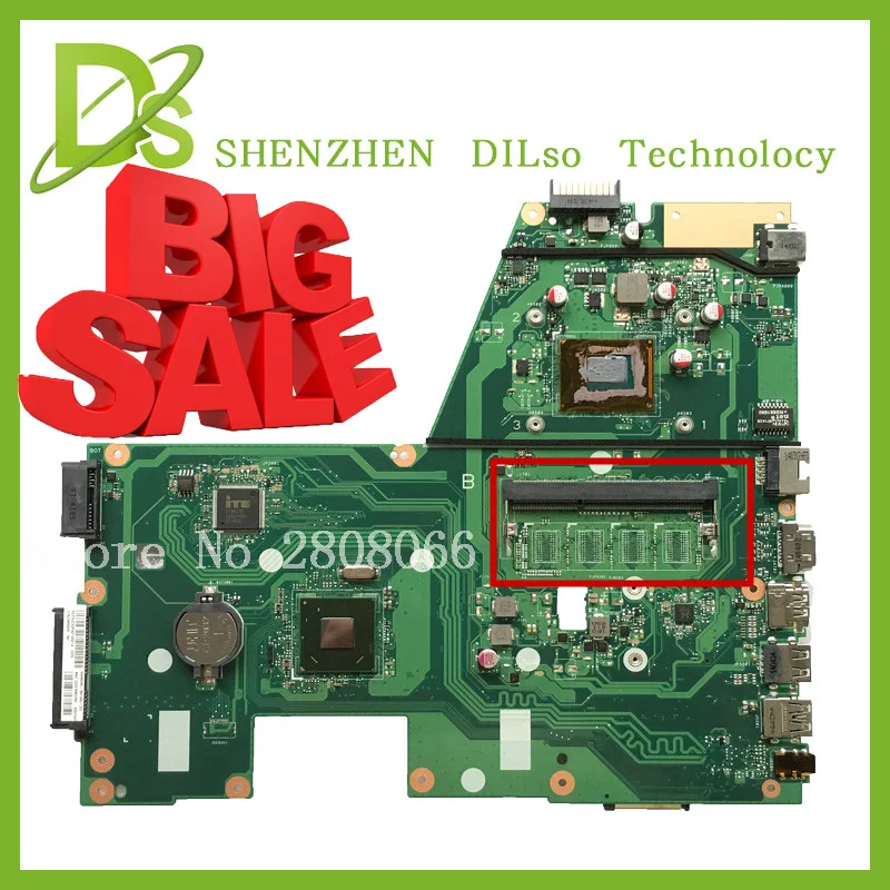 KEFU X551CA материнская плата для ASUS X551CA материнская плата для ноутбука X551CA материнская плата REV2.2 1007u тест работы