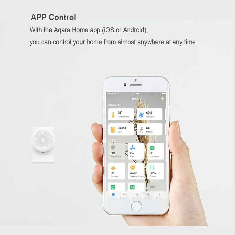  Aqara Hub Mi Gateway with RGB Led night light Smart work with For Apple Homekit and aqara smart App - 32968871960