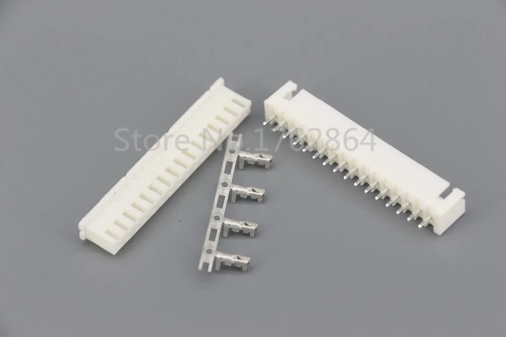 

50Sets/Kit XH2.54-16P 16Pin Straight needle spacing 2.54mm connectors Male and Female Plug + terminals