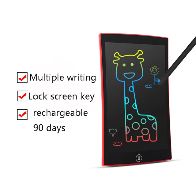 8.5 inch Children Portable Doodle Pads Electronic Drawing Pad Kid