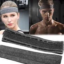 Йога Эластичный ободок спортивная повязка для волос дышащая фитнес головная повязка для танцев мягкий тренажерный зал Милая повязка на голову стабильная повязка для волос для бега
