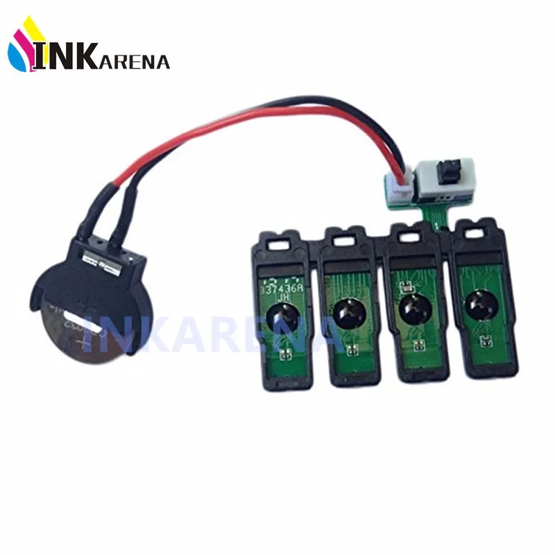 

1PCS T1971 T1962 T1963 T1964 CISS Combo Chip For Epson XP201 XP211 XP204 XP401 XP411 XP214 XP101 WF-2532 Printer Cartridge Chip
