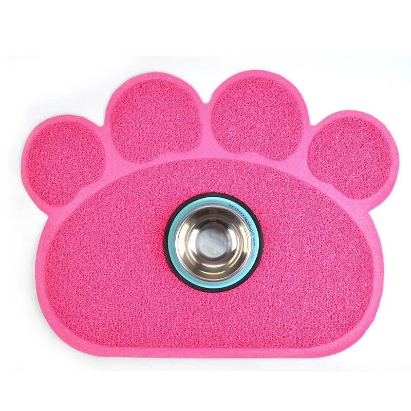 Wholesale-30x40cm-PVC-Dog-Paw-Shape-Cup-Pet-Dog-Puppy-Cat-Feeding-Mat-Pad-Bed-Dish