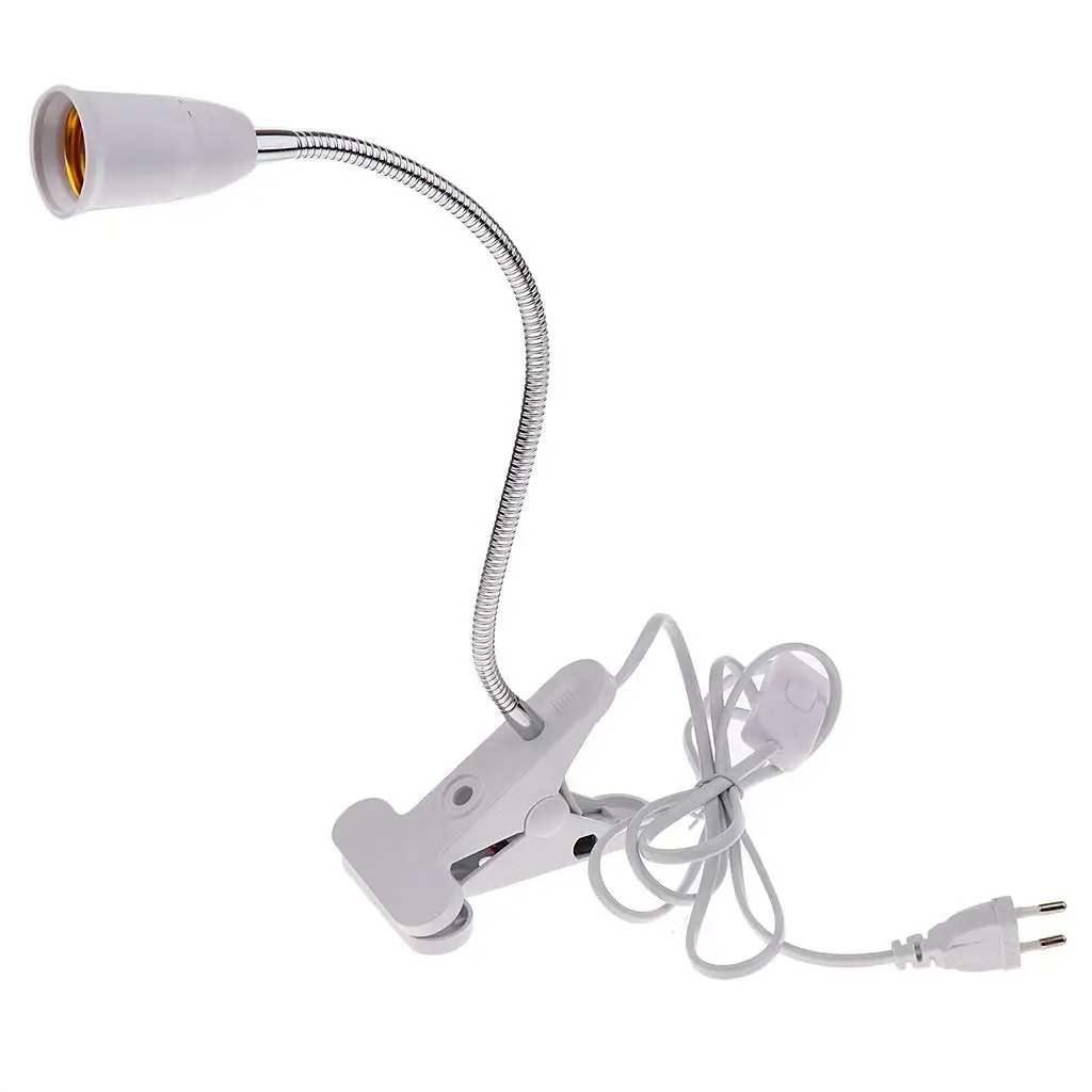 BIFI-E27 гнездо лампочки зажим с Пластик кабель основание светильника штепсельная вилка европейского стандарта