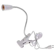 BIFI-E27 гнездо лампочки зажим с Пластик кабель основание светильника штепсельная вилка европейского стандарта