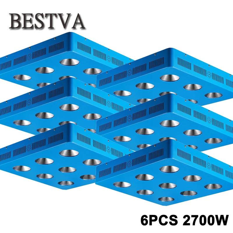 BESTVA 6 шт./лот 2700 Вт растет свет полный ассортимент cob чипы для комнатное растение Вег Блум привело светать парниковых гидропоника