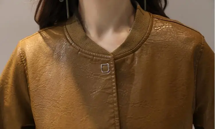 black cou caramel Black Qualité red Newspring Vestes caramel Cotton Simple brownish Automne Cuir Veste red Haute Courtes Similicuir Femmes O Boutonnage En M Noir 2018 De 2xl Cotton brown Yellow Cotton Neuf Cotton And BZ4vqRq