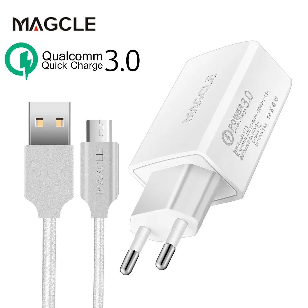 MAGCLE Quick Charge 3.0 Mobile Phone Charger Travel USB