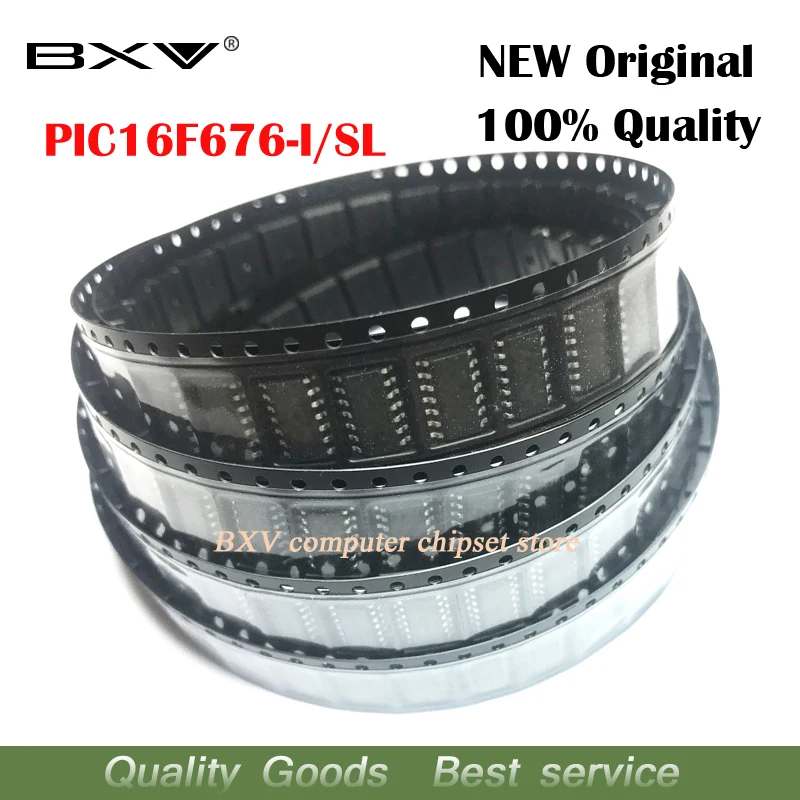 

5pcs/lot PIC16F676-I/SL PIC16F676 SOP-14 new original