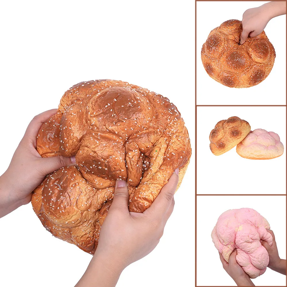 Расслабиться игрушка squishies мягкая Ароматические декоратор большой гигантский хлеб Ароматические супер замедлить рост детские игрушки