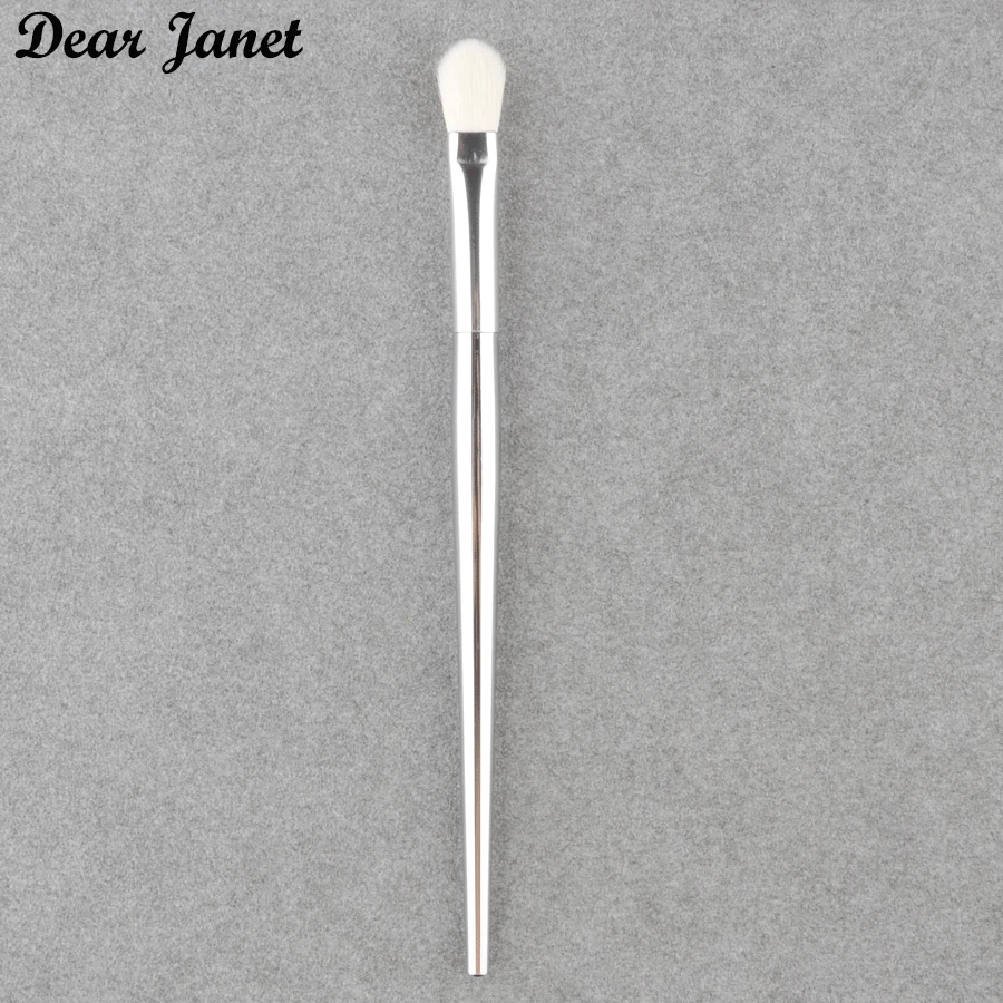 

1 piece Eye shadow Makeup brush eye contour blending Eye highlighter Make up brush IT Pro beauty tool silver plastic handle