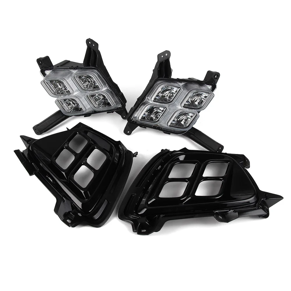 NOVSIGHT Auto Car LED Lights Driving DRL Daytime Running Light Fog