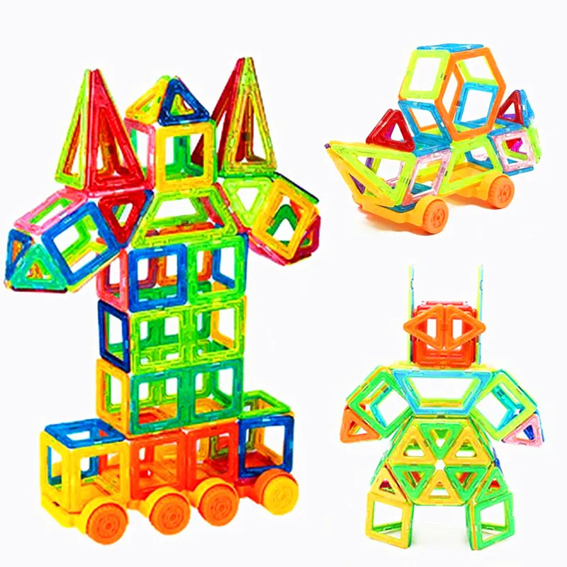 

213Pcs Mini Size Magnetic Designer Construction Set Model & Building Toy Magnets Magnetic Blocks Educational Toys For Children