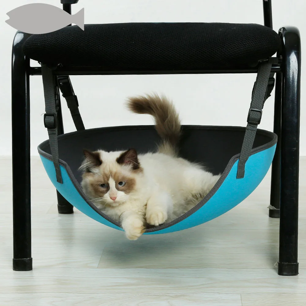 

Cat Bed Pet Kitten Cat Hammock Removable Hanging Soft Bed Cages For Chair Kitty Rat Small Pets Swing