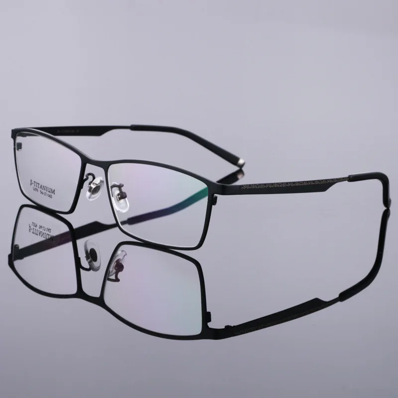EOOUOOE 2019 титановая оптическая стеклянная оправа для очков Oculos очки Gafas optik мужчин
