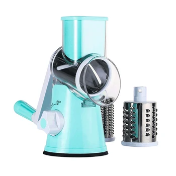 

Manual Potato Vegetable Cutter Slicer Kitchen Accessories Multifunctional Round Mandoline Slicer Potato Cheese Kitchen Gadgets