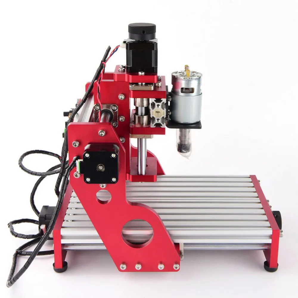 CNC 1419 небольшой Настольный станок для гравировки по металлу, фрезерный станок по дереву, алюминиевому, медному, дереву, ПВХ, печатной плате, резной станок, cnc1419