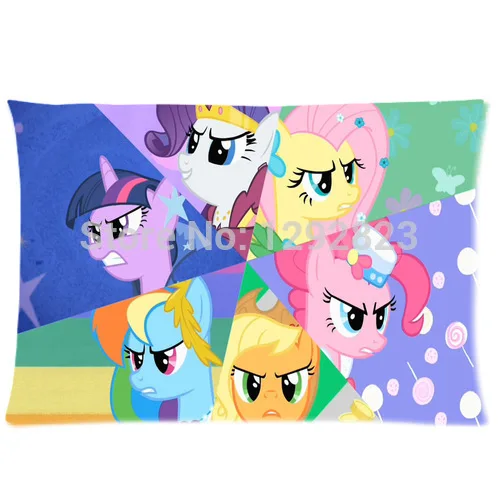 

Personalized My Little Pony Rainbow Dash Custom Rectangle Pillow Case 20x30 (one side) Throw Pillow Cover Case PC-88