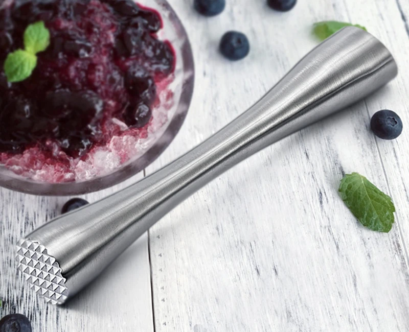 New Stainless Steel Cocktail Muddler Bar Mixer Professional Drink Muddler DIY Cocktail Fruit Mint Muddler Ice Bar Accessories (14)