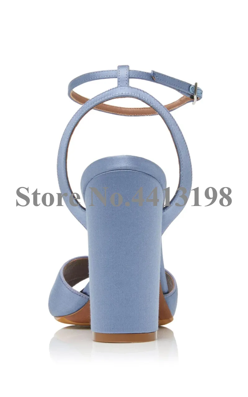 Модные синие повседневные сандалии с перекрестной шнуровкой летняя обувь