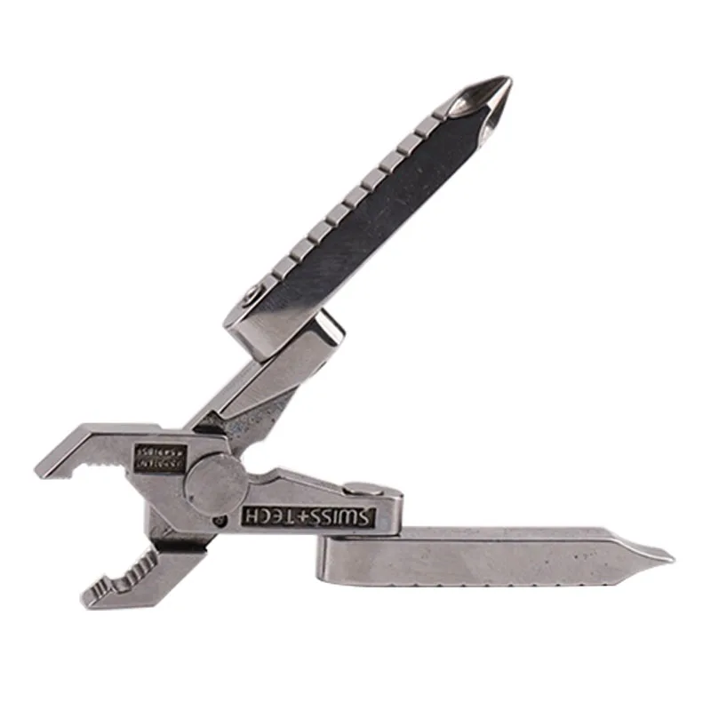 

Multi-function miniature pliers 420 stainless steel tool combination EDC key chain screwdriver and pliers combination mini tools