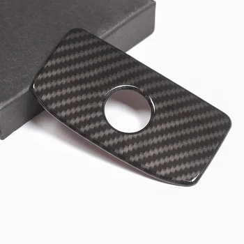 

Carbon fiber Style Car Interior Glove Box Cover Decoration Frame Trim For Jaguar XE XF F-Pace f pace X761 2016 2017 2018