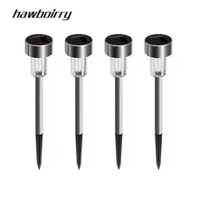 10 шт./лот, солнечная панель, Светодиодный точечный светильник, точечный светильник, пейзаж, сад, двор, дорожка, лужайка, солнечные лампы для улицы, заземление, солнечный светильник