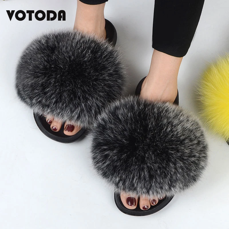 fur slides in stores