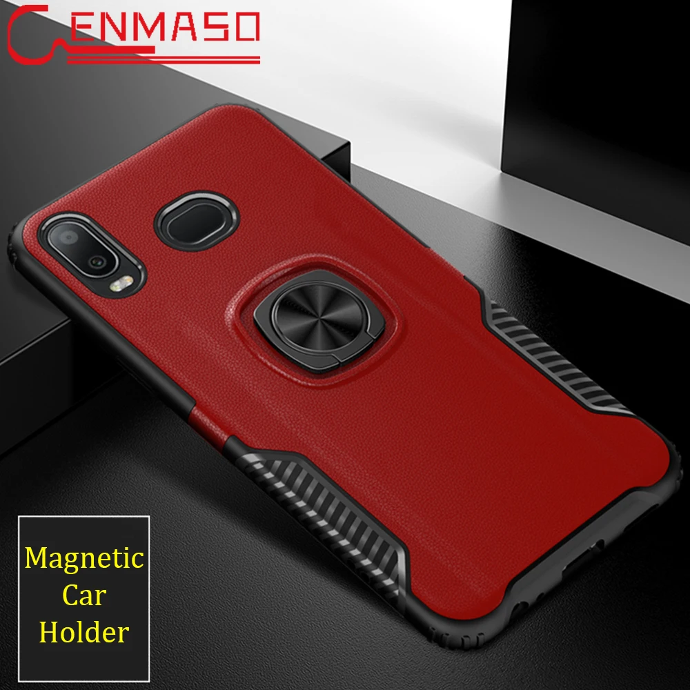 For Samsung A6S Armor Case for Galaxy A60 A80 A70 A50 A40 A30 A20 A10 M10 M20 M30 M40 J7 NEO Rugged Hybrid Car Holder Back Case
